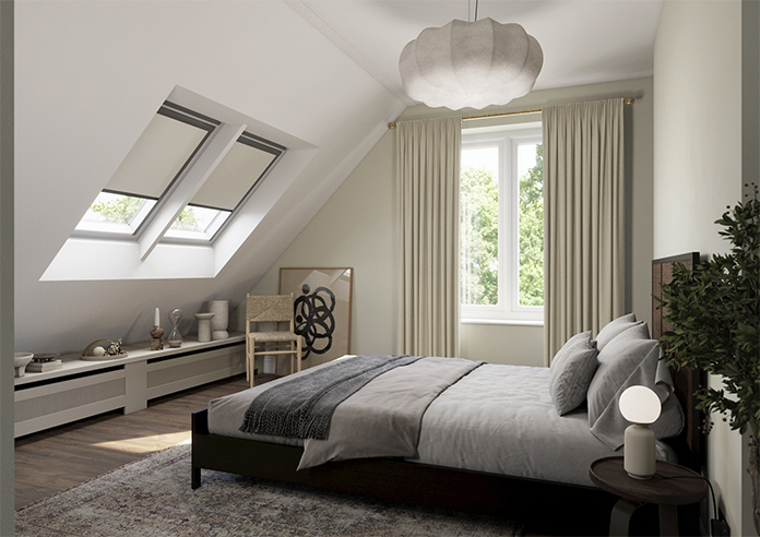 Harris, Light Khaki - Made to Measure Curtains - Image 7
